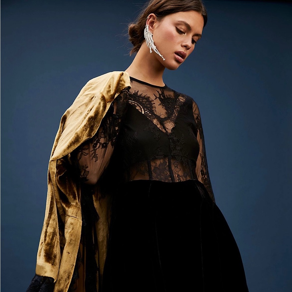 Free People - Margie Lace Dress NWT